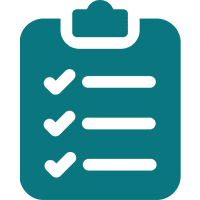 01 Checklist icon with three check marks.