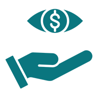 about07 Hand with eye symbol and dollar sign.